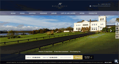 Desktop Screenshot of manorhousecountryhotel.com